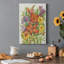 Floral Mix I - peinture sur toile tendue-511405733