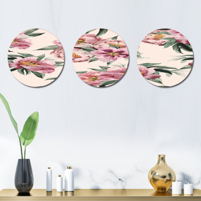 Plants & Flowers Wall Decor on Metal