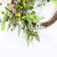 24" Spring Summer Morning Glory Floral Wreath for Front Door
