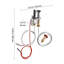 Assemblage de veilleuse au gaz, OE 446-512A, HSRV 446-512A, ensemble d'assemblage de veilleuse au gaz pour foyer, remplacement d'allumage au gaz naturel, compatible avec les modèles Heat & Glo, Heatilator, Lennox, Regency