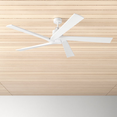 Adalai 70" 5 - Blade Standard Ceiling Fan with Remote Control