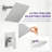 Single-Handle 2-Spray Rainfall  Shower Faucet 2.5 GPM With High Pressure Tub Spout In Brushed Nickel (Valve Included)-116836997