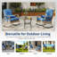 Patio Dining Set Table,