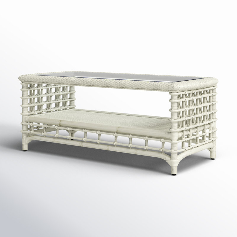 Bridgehampton Cocktail Table, Antique Frost White