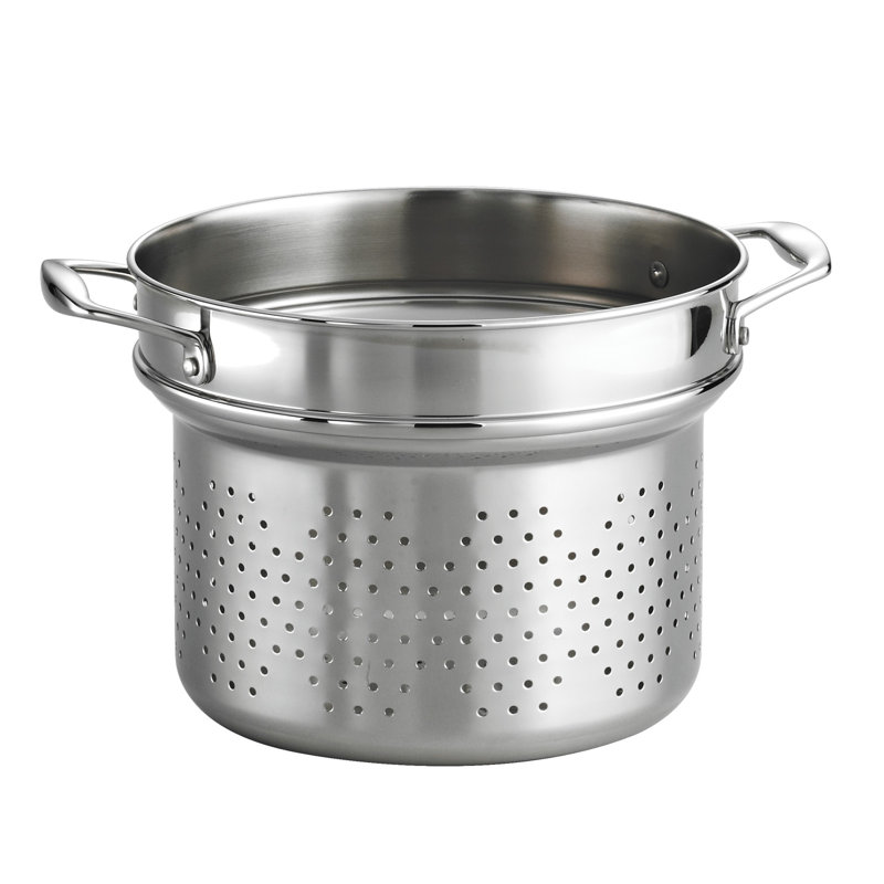 Tramontina Signature Tri-Ply Clad 8 qt. Stainless Steel Pot Insert with 12.63" Diameter