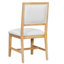 Ensemble de table de salle à manger 5 pièces avec 4 chaises rembourrées Farmhouse-129590706