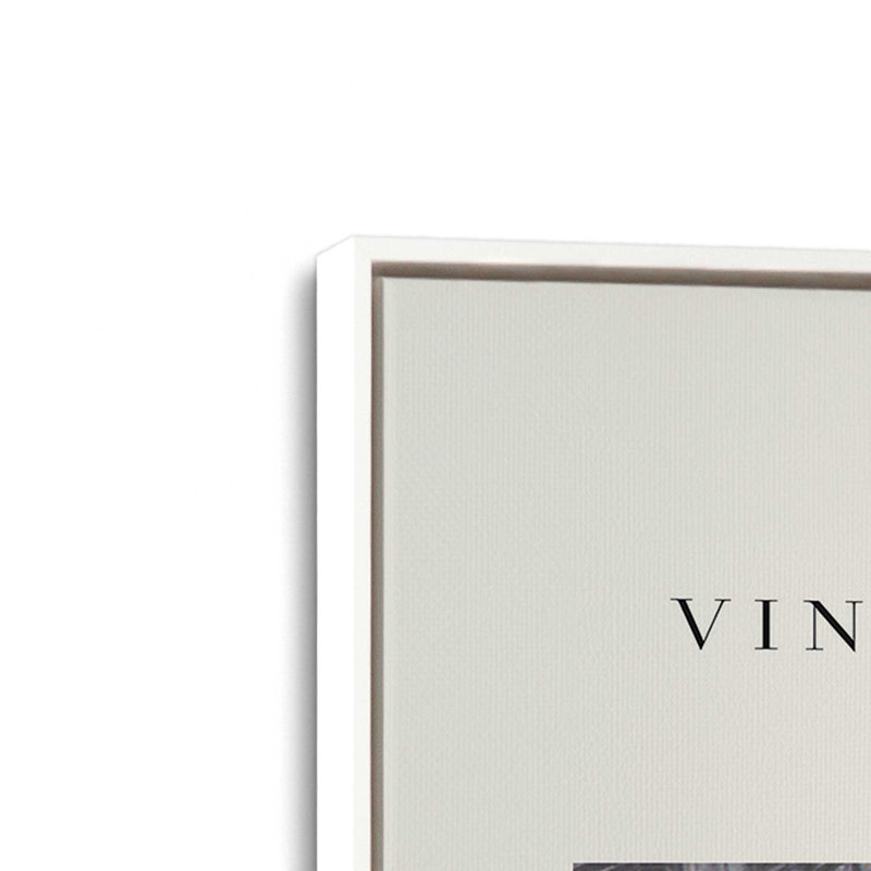 Van Gogh's Cafe Terrace la nuit v2, H 30,75 po x l 20,75 po x P 1,75 po, Cadre flottant blanc opaque