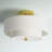 Betel Fabric Semi Flush Mount-105785582-73031940