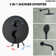 Tub And Shower Faucet 9" High-Pressure Balanced Shower System with 3-Setting Hand Shower