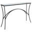 Alayna 48'' W Glass Console Table