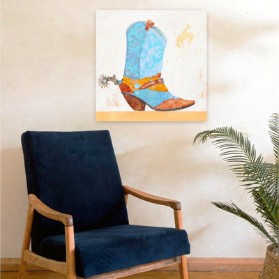 Boy Boot Contemporary Abstract Art