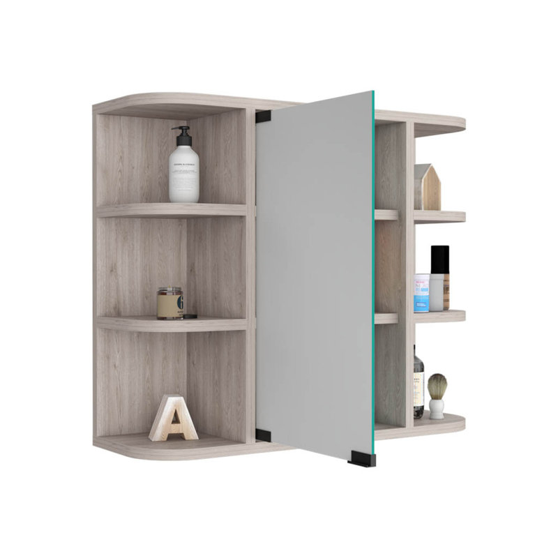 Armoire à pharmacie 23,73 l 19,79 H, Gris