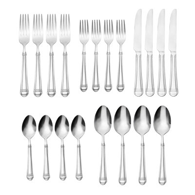Saladin 18/0 Stainless Steel 20 Piece Flatware Set
