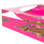 Leopard Seeing Double Hot Pink Acrylic Candy Catchall Dish