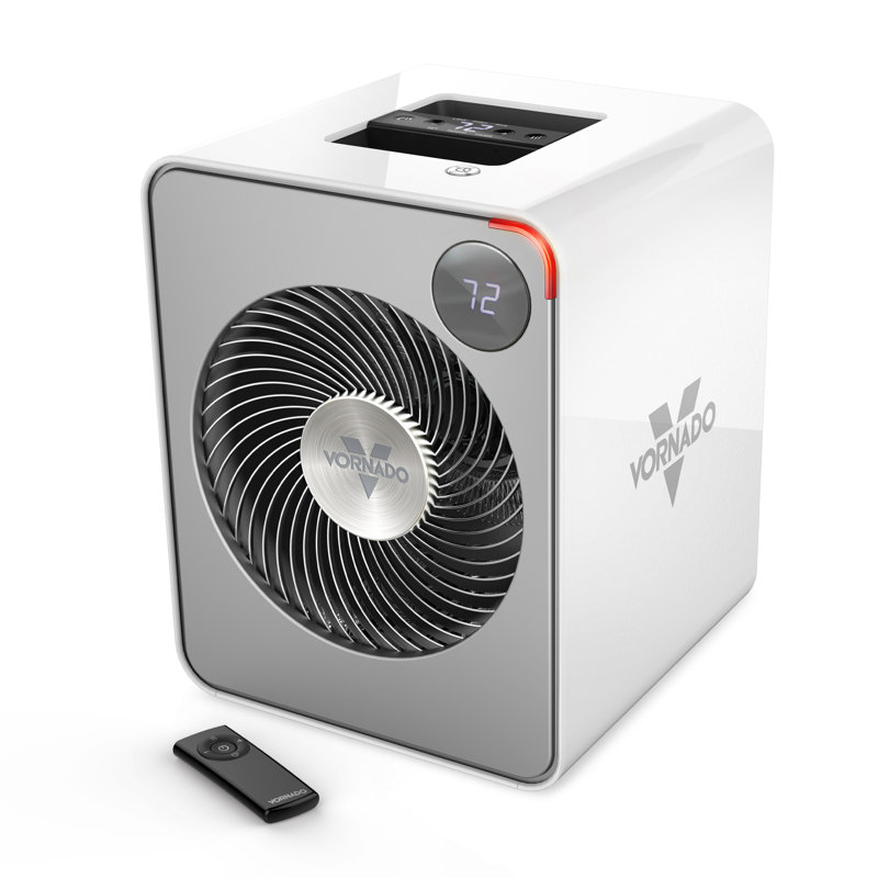 Vornado 1500 Watt 5118 BTU Electric Compact Space Heater with Adjustable Thermostat and with Digital Display