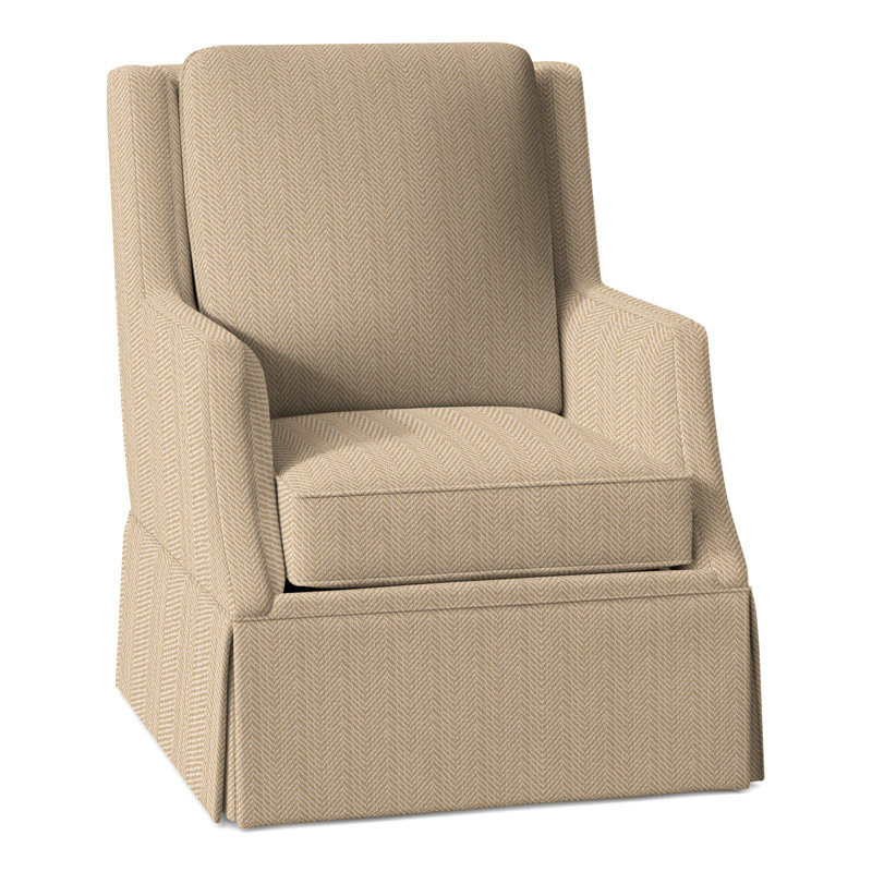 Fauteuil tournant Savannah, Perigold Posh Oat