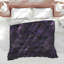 Édredon mauve à motif géométrique abstrait-128573845