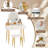 Vanity Table Set with Mirror-654701525