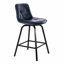 Tabouret de comptoir pivotant 26 po avec siège en similicuir-889499215