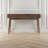 Walnut wood three-drawer desk-2086992249