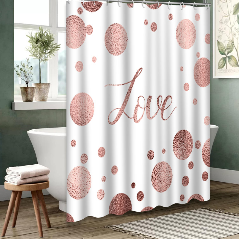 Rideau de douche Valentine, L 72 po x l 84 po