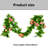 90'' in. Faux Garland