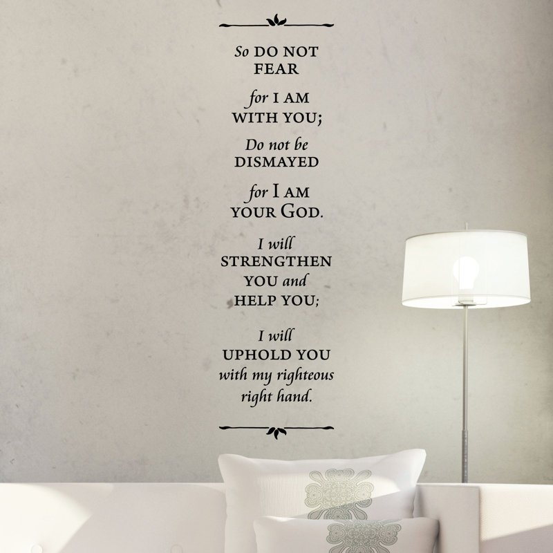 Text & Numbers Wall Decal