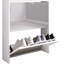 6 Pair Shoe Storage Cabinet-1133237192
