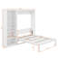 Grand lit escamotable avec tablettes-1889268559