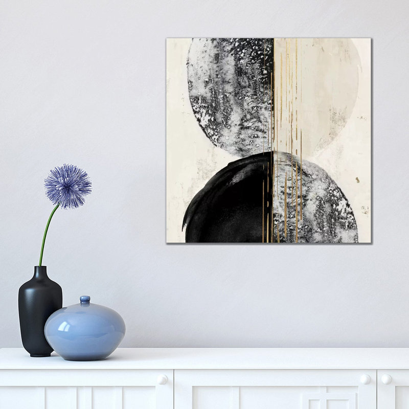 New Balance I by Eva Watts - Painting on Canvas, Wrapped Canvas, 45.72cm H x 45.72cm W x 1.91cm D