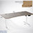 Adjustable Height Curved Steel Standing Desk-1914058050-1914058172