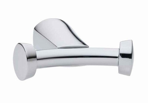 Green Tea Wall Mounted Robe Hook, Polished Chrome