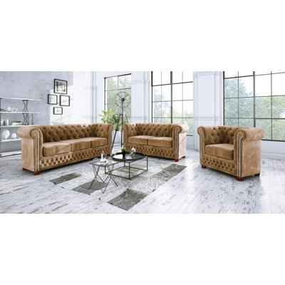 Chesterfield  Sofa Set 3+2+1