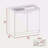 Rectangle 2-Door Utility Sink And Cabinet-823438551