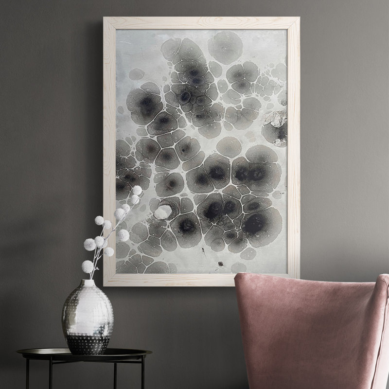 Chalker Marble VIII, reproduction d'art sur toile, Toile avec cadre blanc, H 37,5 po x l 27,5 po, Pas de tapis