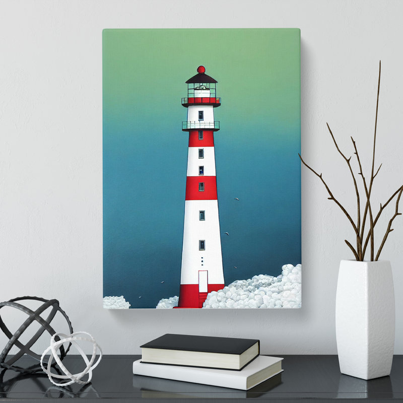 Lighthouse - Wrapped Canvas, 60cm H x 40cm W x 3cm D
