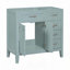 36" Bathroom Vanity without Sink, Cabinet Base Only, Bathroom Cabinet with Drawers, Solid Frame and MDF Board-116026952-116026955