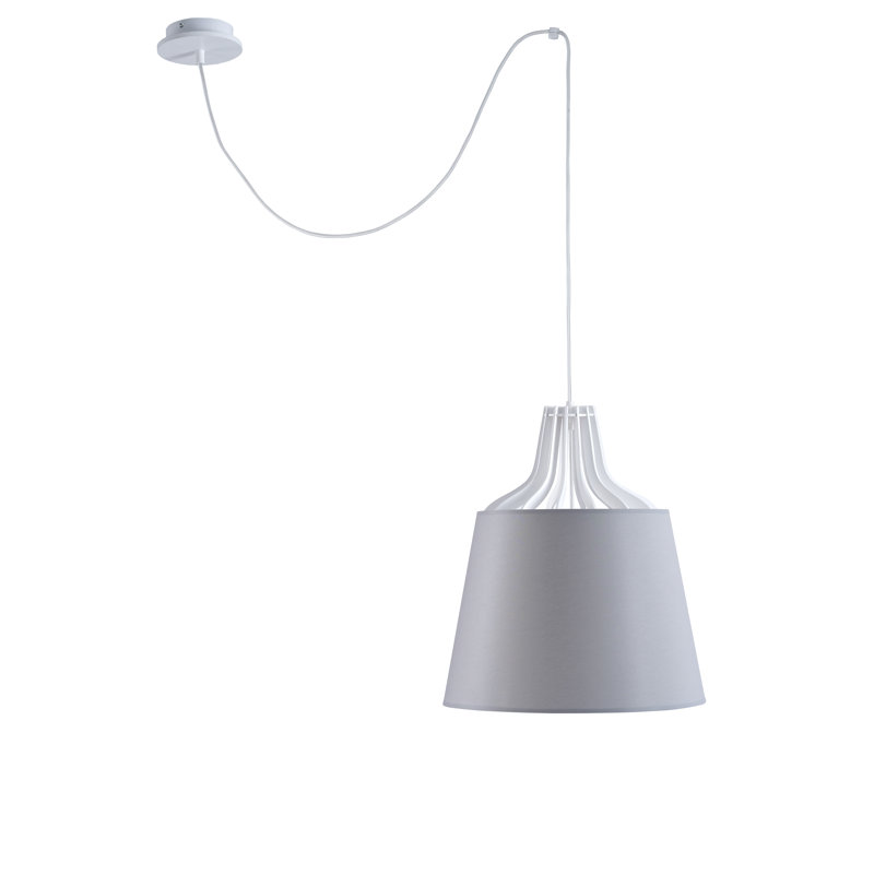 Visconti 1 - Light Single Pendant, Matte Grey