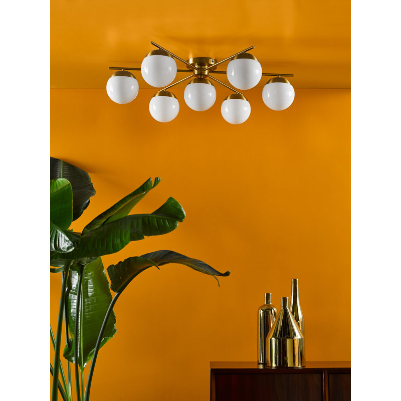 Avitaz Glass Semi Flush Mount