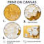 Ensemble de décorations murales Harmony Of Gold Hydrangeas II - Hydrangea-155329257-155329260-155329256