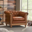 Fauteuil Chesterfield de 39 po de large Anduin