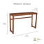 Console en bois de manguier Hemsworth