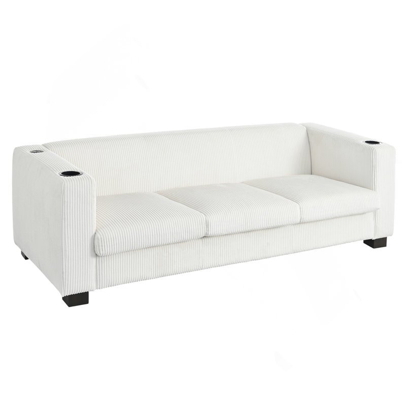 Canapé beige 3 places, couleur beige, Beige