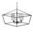 4 - Light Lantern Geometric Chandelier