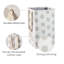 Canvas Rolling Laundry Bin with Handles-1664458268