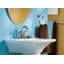 Robinet de salle de bain central avec drain Eva-2510202
