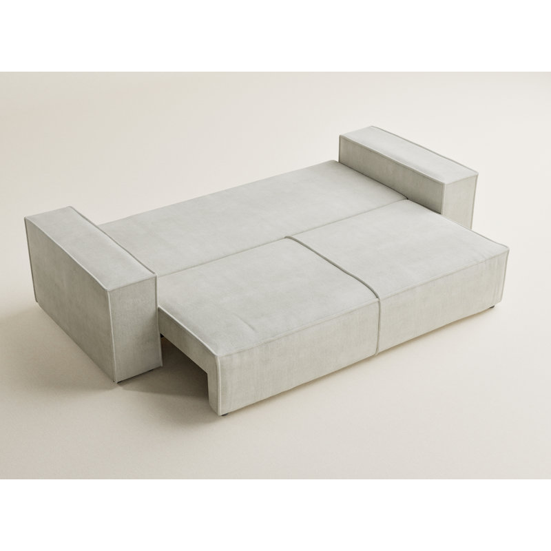 3 Seater Reclining Sofa, Cream