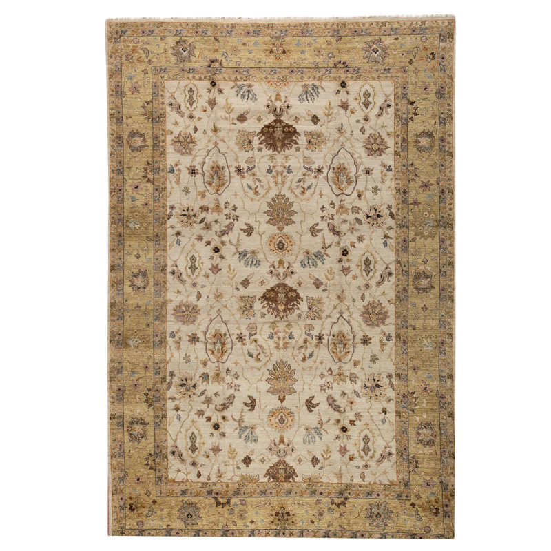 Hand Knotted Wool Oriental Indoor Rug