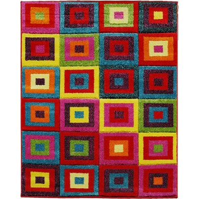Gali Geometric 80cm X 150cm Area Rug