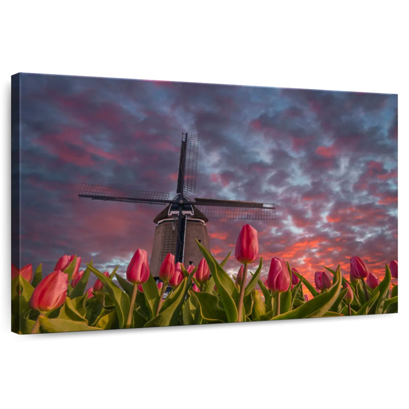 Coucher de soleil Harnek, H 16 po x l 24 po